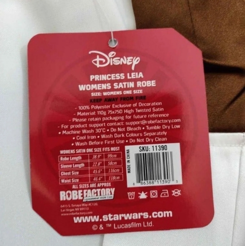 Disney Princess Leia Robe - Picture 7 of 7